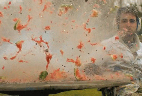 西瓜爆炸gif图片:爆炸