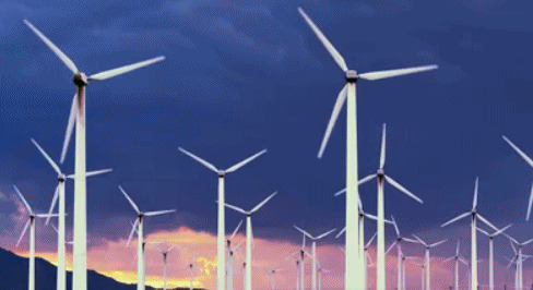 风力发电动态图片:风力