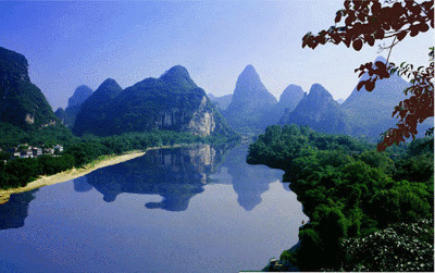 美丽桂林山水gif图片:山水