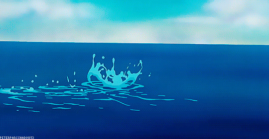 大海美人鱼动态图片:美人鱼