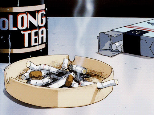 香烟燃烧动态图片