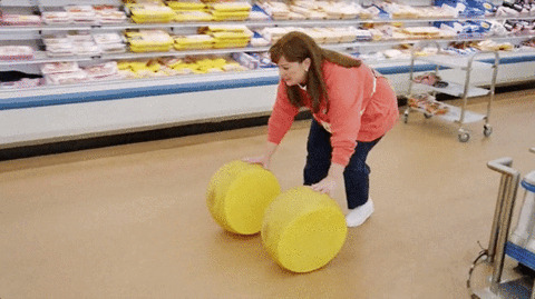 超市女员工动态图片:滚动