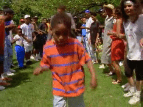黑人小孩的舞蹈动态图片