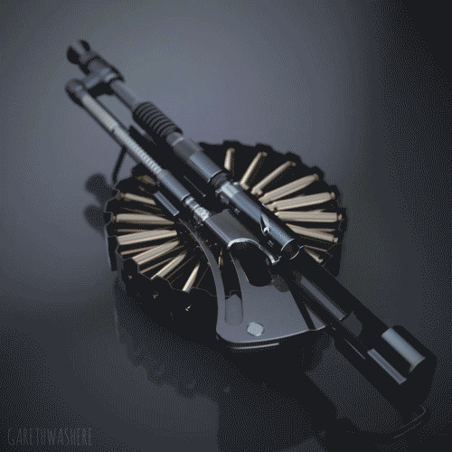重量级机枪动态图片:机枪