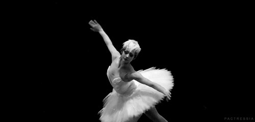 柔美芭蕾舞姿动态图片:芭蕾舞