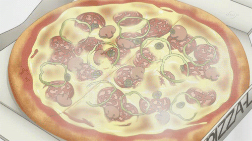 美食披萨动态图