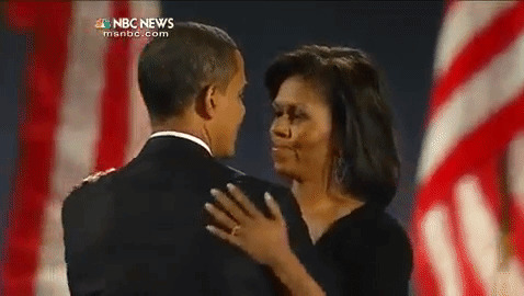 奥巴马亲吻动态图片:亲吻
