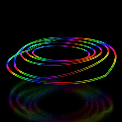 彩虹圈圈动图:圈圈,彩虹