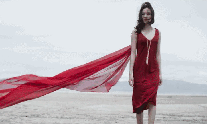 红裙子gif动图:红裙