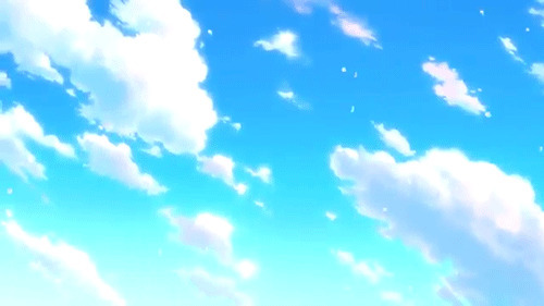 蓝天白云动态图:蓝天,白云