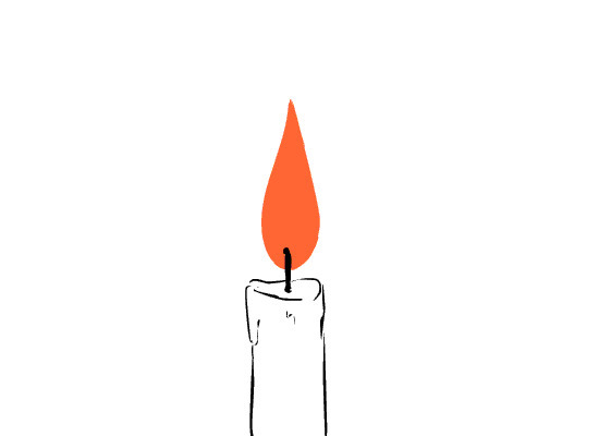蜡烛点燃的动图:蜡烛