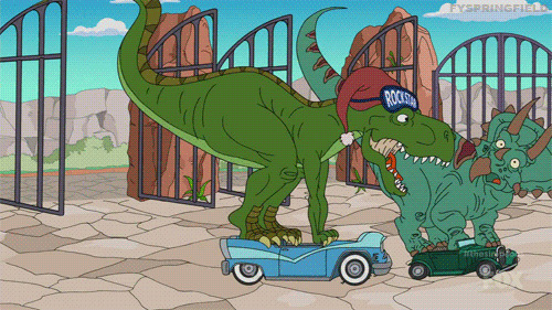恐龙玩具车动态图片:恐龙