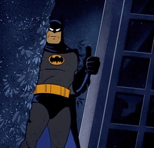 蝙蝠侠点赞动画图片:点赞