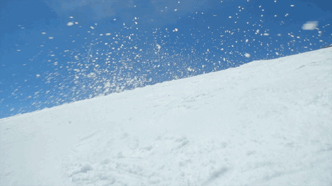 高山滑雪gif图片:滑雪