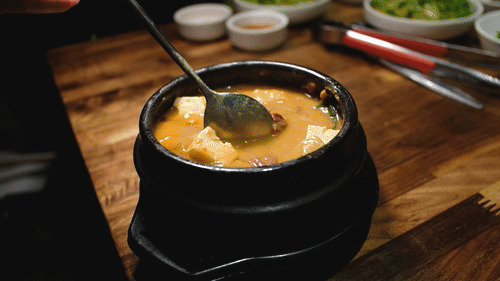 美味的砂锅美食gif图片:美食