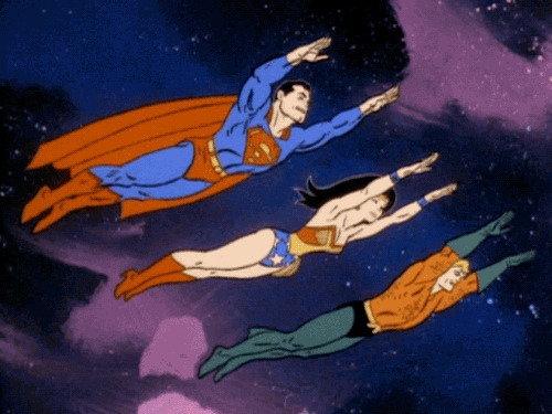 飞翔的超人gif图片:超人