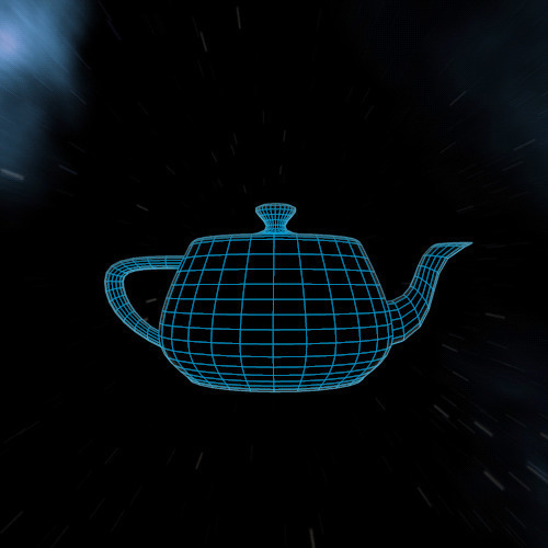 扫描茶壶动态素材图片:茶壶