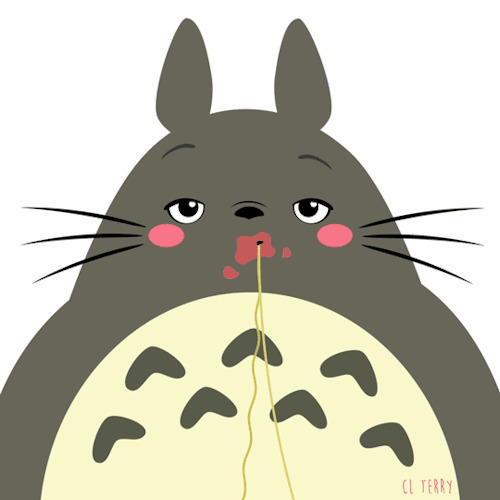 喘气的龙猫动画图片:龙猫