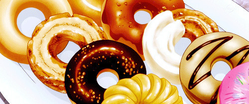 各式各样的甜圈圈动画图片