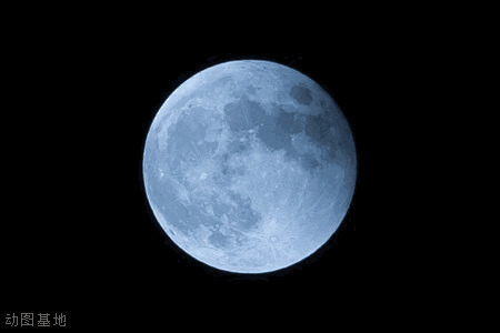 月全食gif图片:月全食