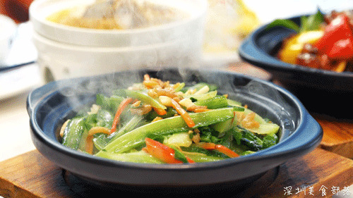 美味的砂锅蔬菜gif图片