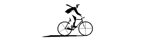 穿西装打领带的男孩疯狂骑自行车GIF图片:自行车