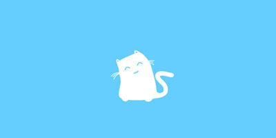 快乐的猫动画图片素材:猫猫