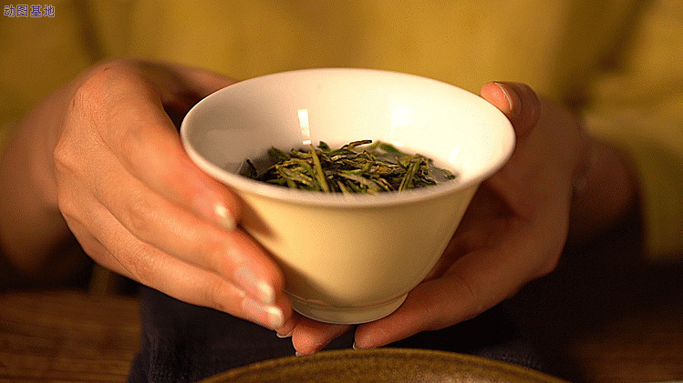 茶道的礼仪GIF图片:传统,茶叶
