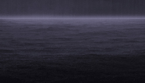 海上下起大雨动态图片:大海,下雨