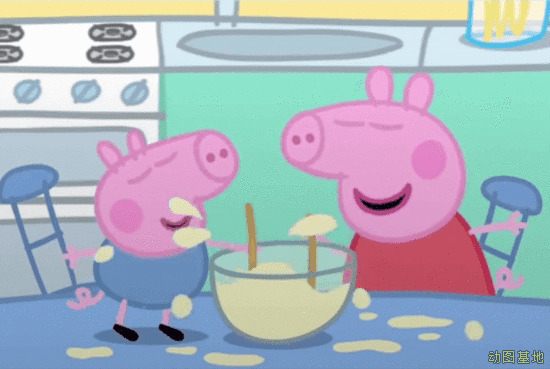 小猪佩奇和弟弟捣乱动画图片:小猪佩奇