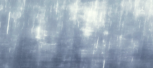 天下大雨动画图片:下雨