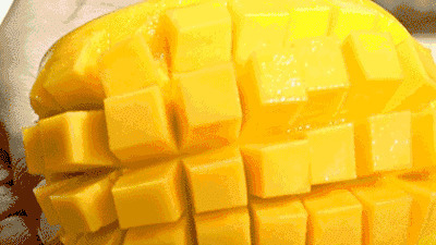 芒果的切法GIF图片