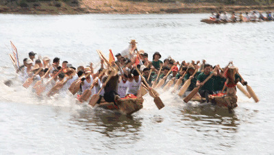 端午节赛龙舟GIF图片:端午节,赛龙舟