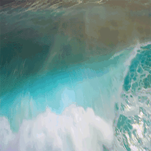 翻涌的大海GIF图片:大海