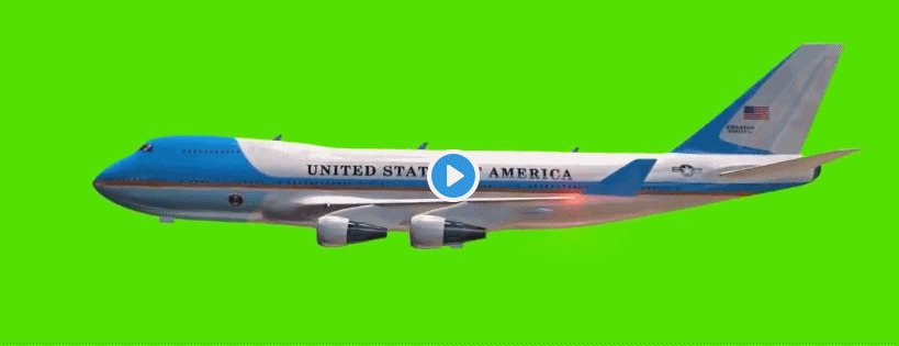 空中大客机动画图片:客机