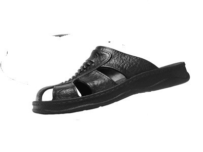 黑色的拖鞋GIF图片