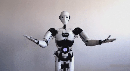 机器人的基本动作GIF图片:机器人