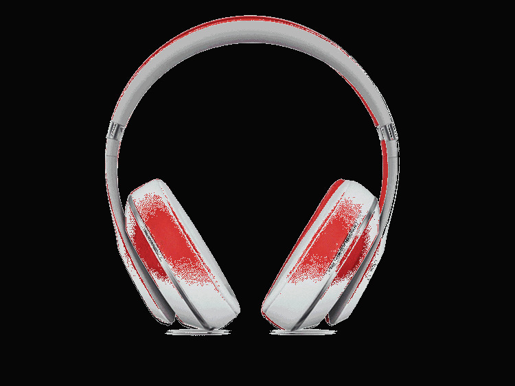 会变色的耳机你想拥有一个吗gif图片:耳机