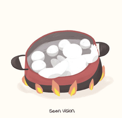 煮一锅汤圆动画图片