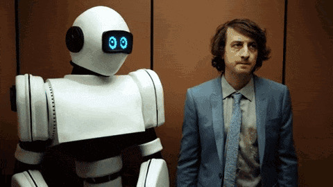 会说话的机器人gif图片:机器人