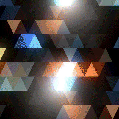 梦幻炫彩三角形GIF图片:三角形,背景素材