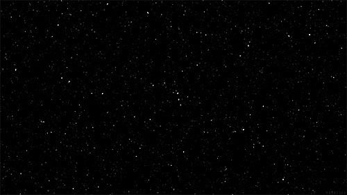 夜空繁星点点动态图片:星星