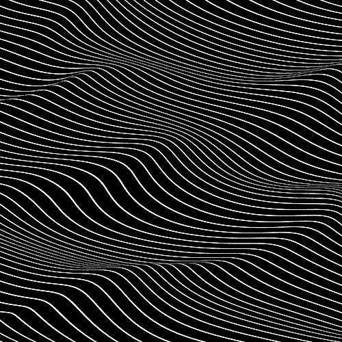 波浪形白线条动态素材图片:线条,波浪