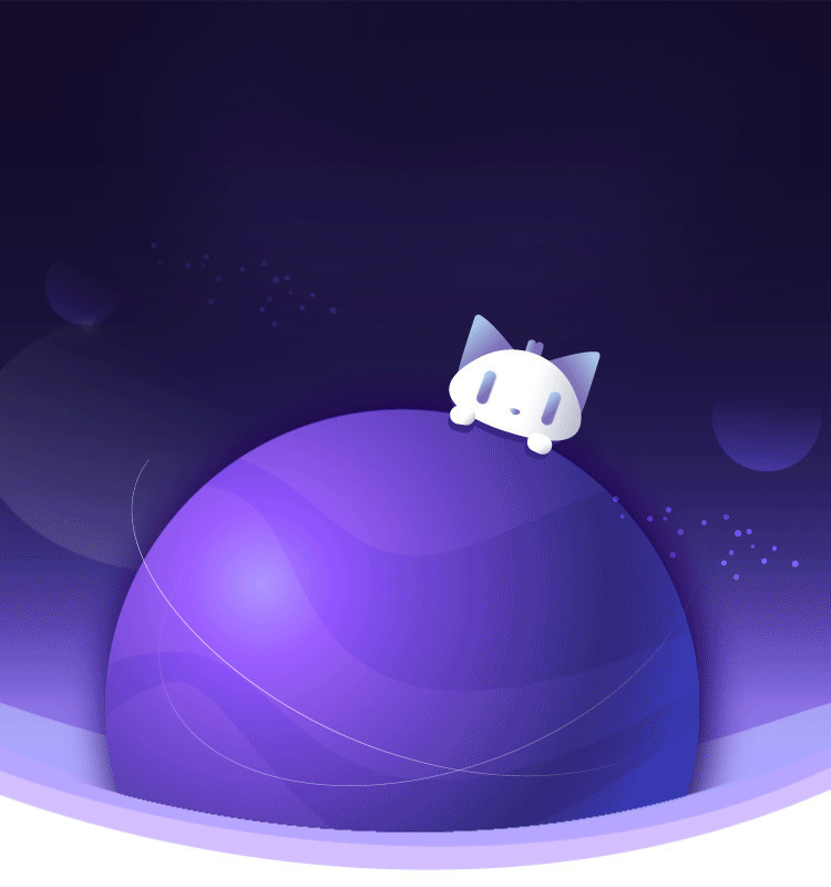 一只外星猫猫动画图片:猫猫