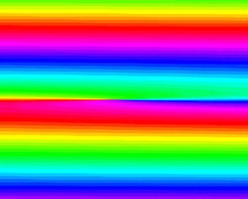 七彩虹颜色GIf素材图片:彩虹