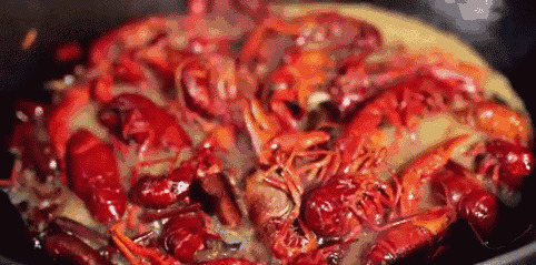 鲜美油焖小龙虾动态图片:小龙虾,美食