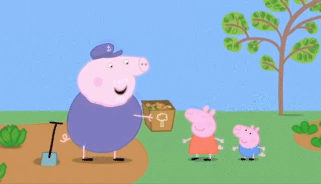 小猪佩奇的故事动画图片
