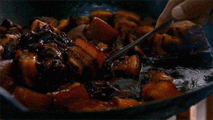 红烧五花肉出锅动态图片