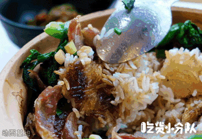 吃货分享米饭美餐gif图片:吃货